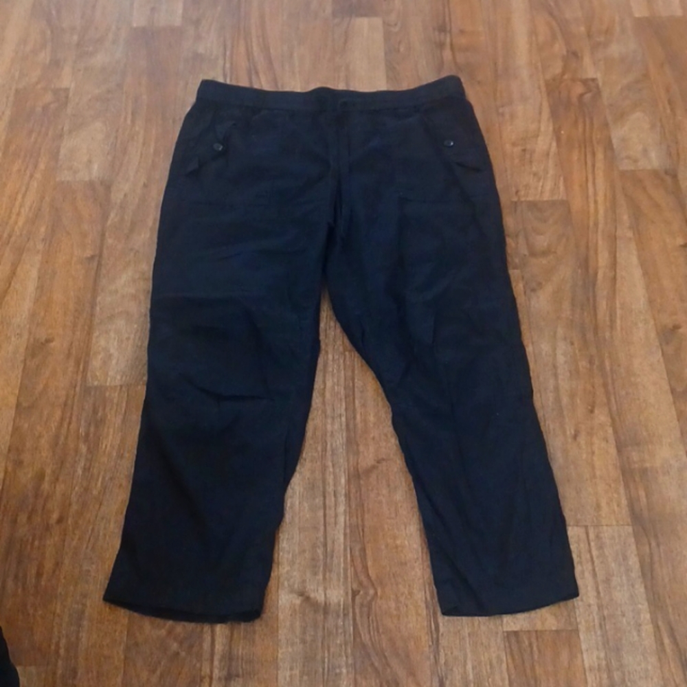 Loft outlet  black cargo pants size 14